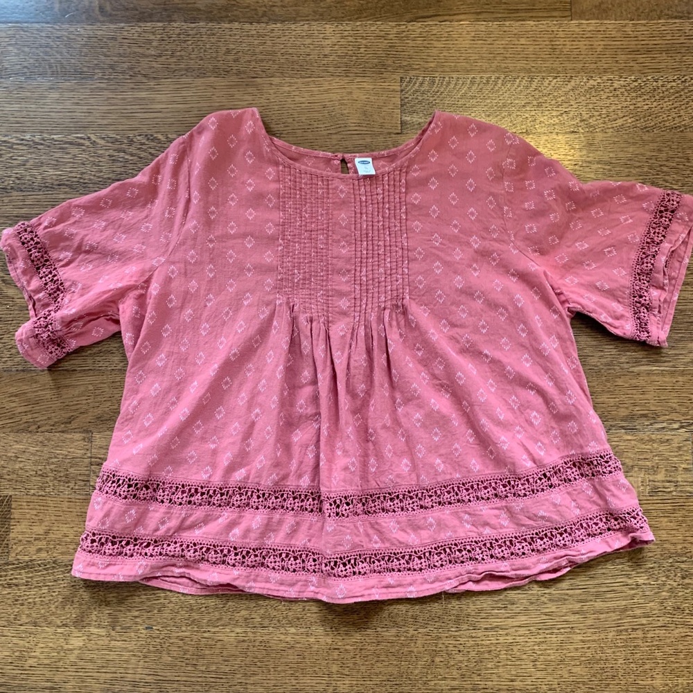 Old navy pleated blouse